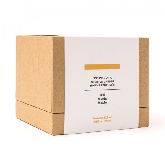 Świeca zapachowa z 3 knotami matcha