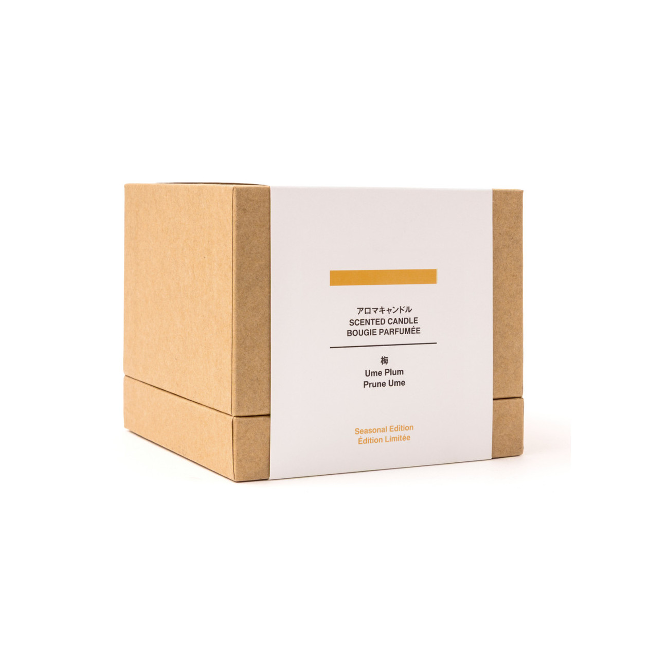 Świeca zapachowa z 3 knotami morela japońska /ume