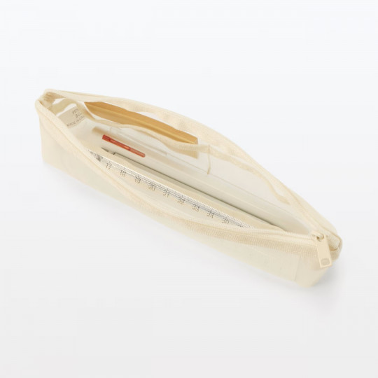 Piórnik nylonowy ecru