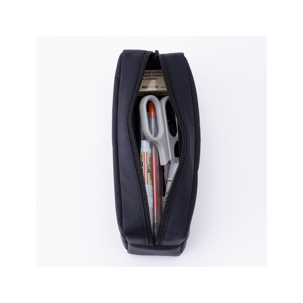 Piórnik z materiału spadochronowego L czarny