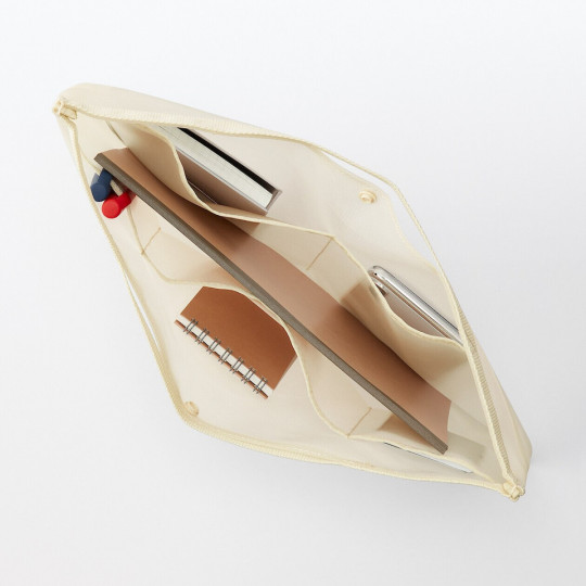 Organizer nylonowy A4 ecru