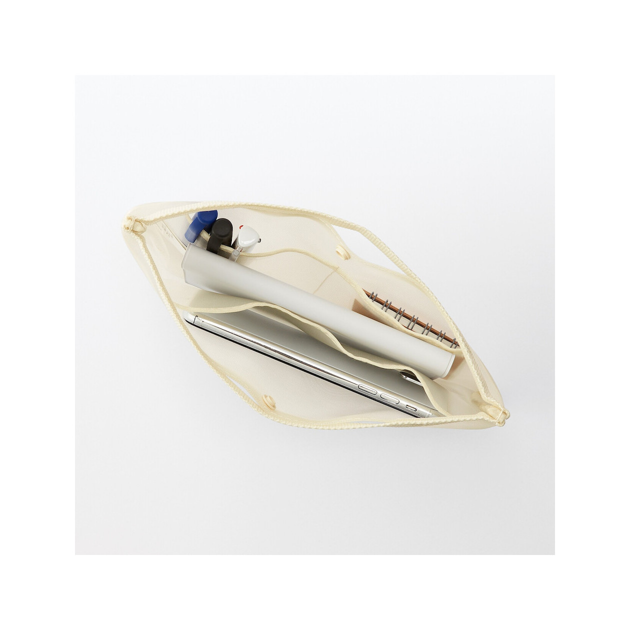 Organizer nylonowy A5 ecru