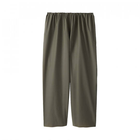 Spodnie przeciwdeszczowe docinane zielony