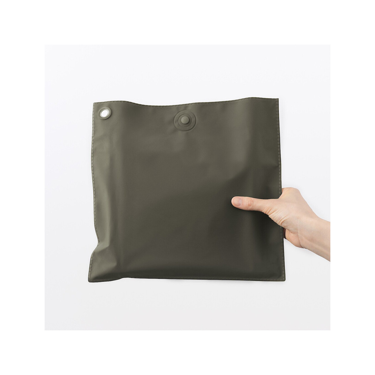 Spodnie przeciwdeszczowe docinane zielony