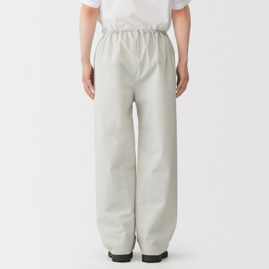 Spodnie przeciwdeszczowe docinane beżowy