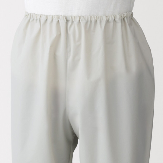 Spodnie przeciwdeszczowe docinane beżowy