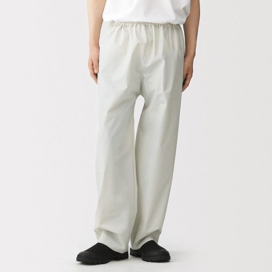 Spodnie przeciwdeszczowe docinane beżowy