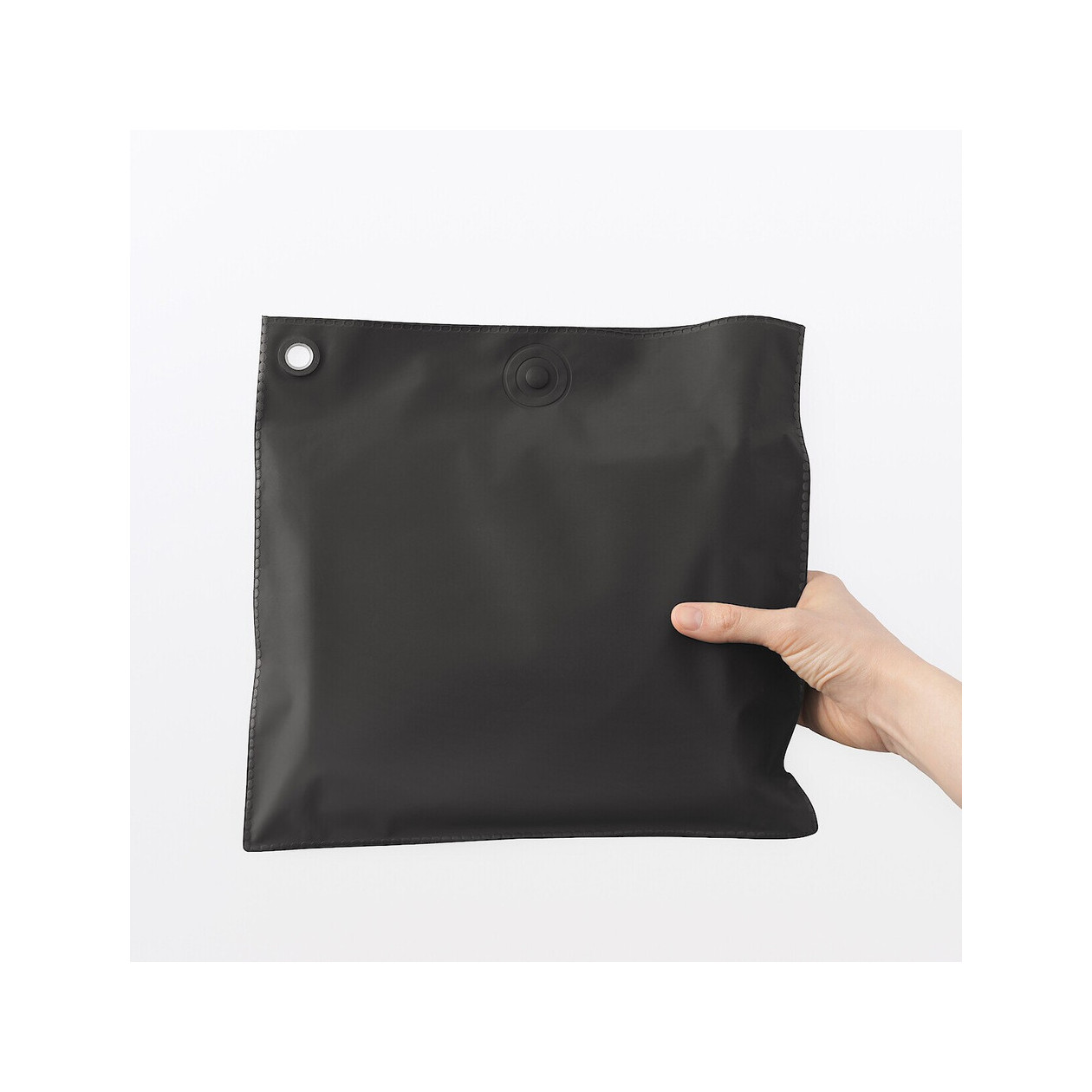 Spodnie przeciwdeszczowe docinane czarne