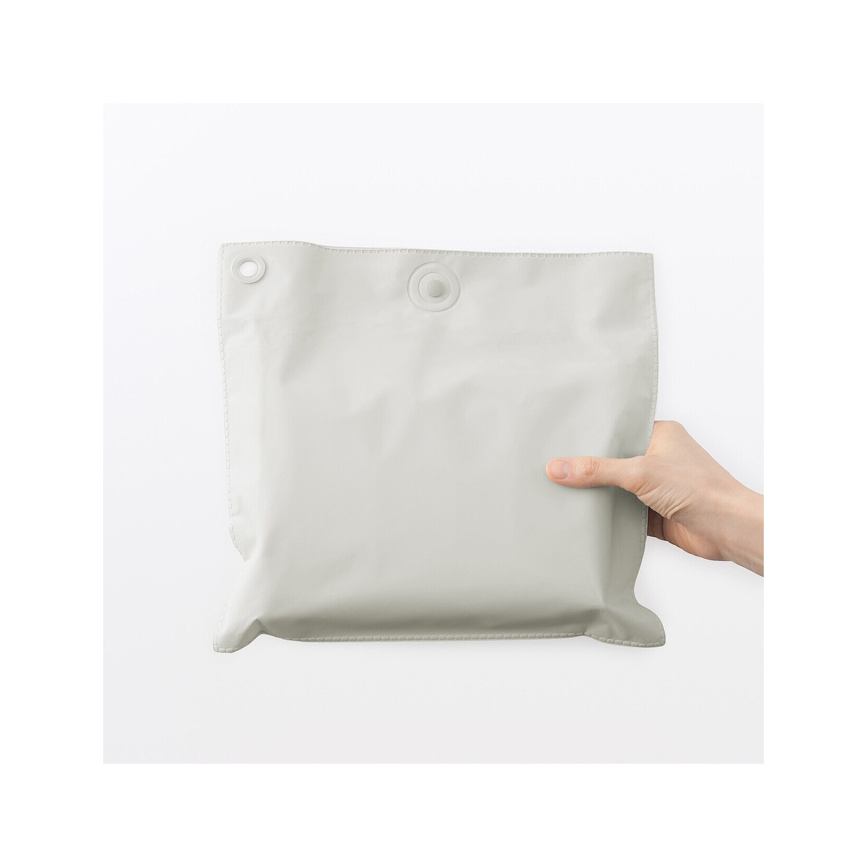 Płaszcz przeciwdeszczowy docinany beżowy