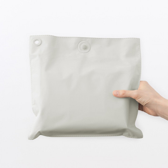 Płaszcz przeciwdeszczowy docinany beżowy