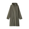 Płaszcz przeciwdeszczowy docinany zielony