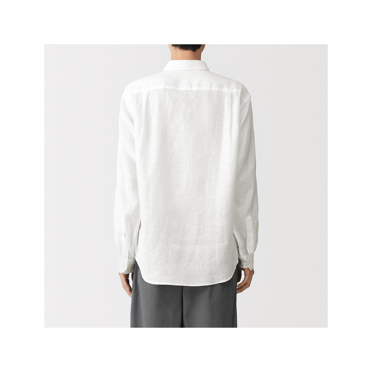 Koszula lniana biała