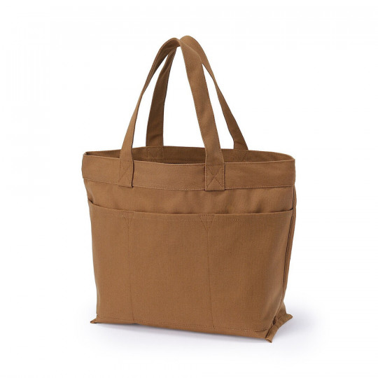 Torba tote bawełniana szeroka camel