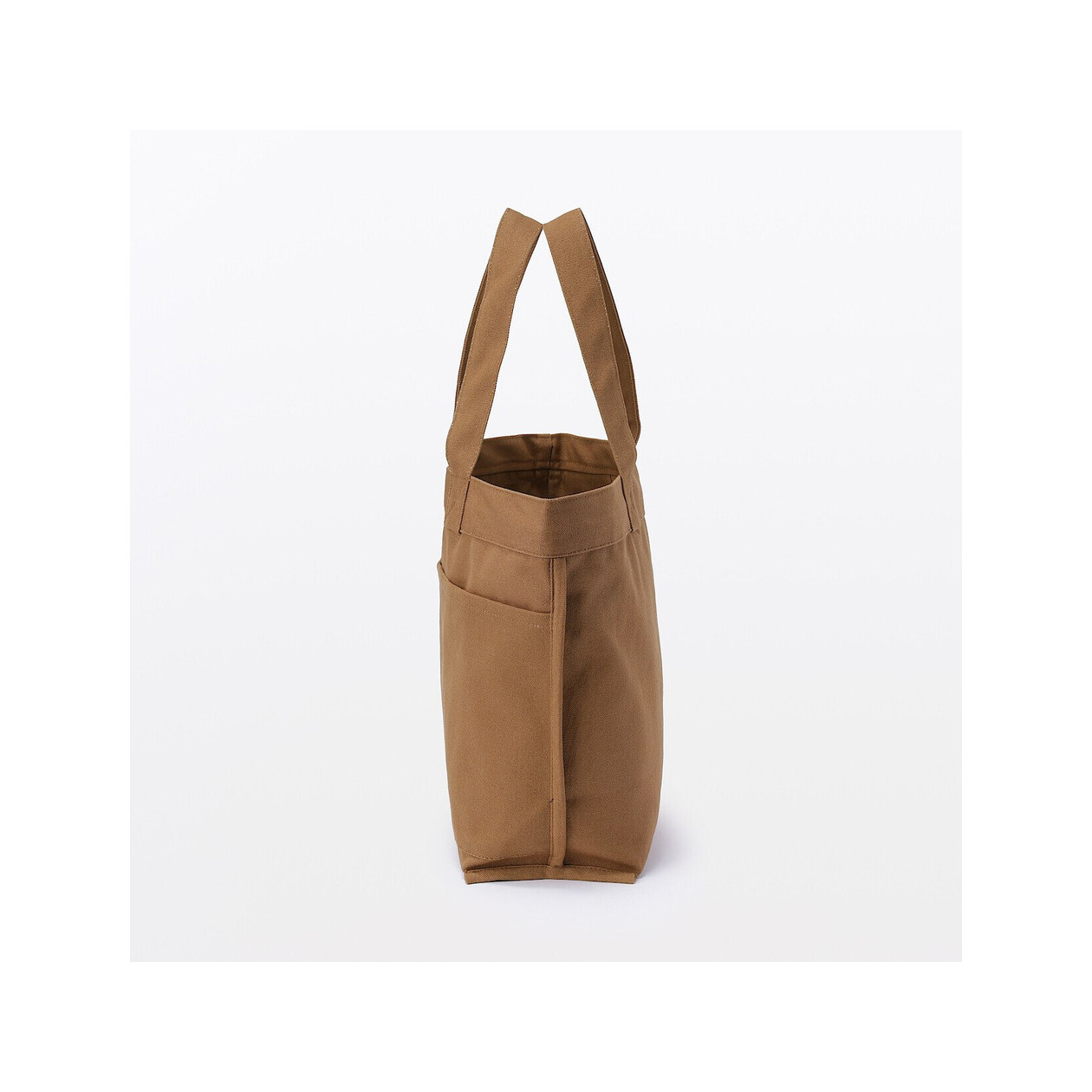 Torba tote bawełniana szeroka camel