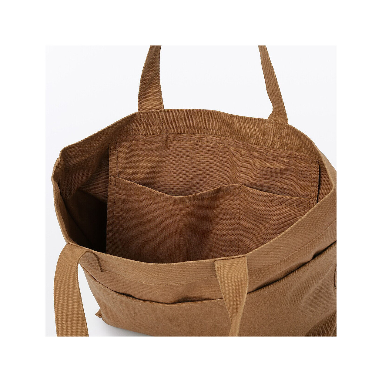 Torba tote bawełniana szeroka camel