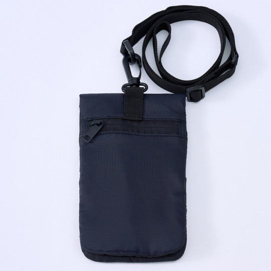 Saszetka z materiału spadochronowego z klapką 11x18 cm