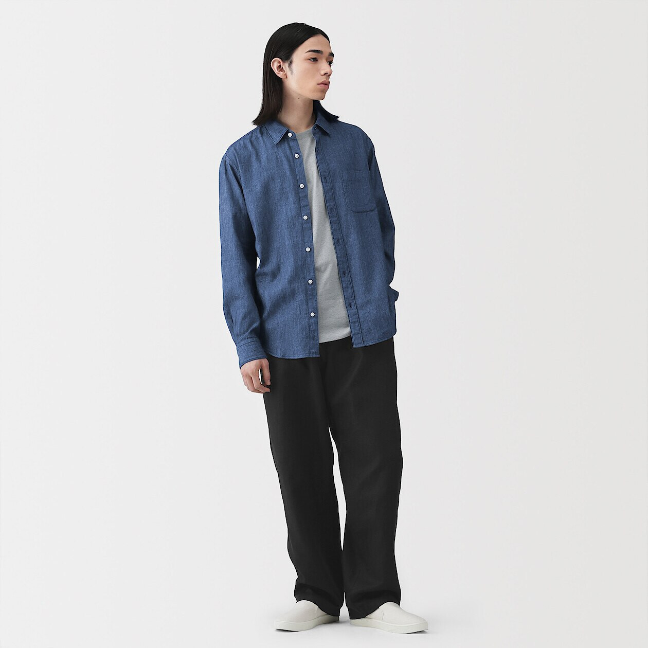 Spodnie z włókna konopnego czarne