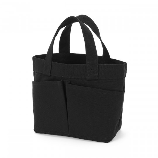 Torba tote bawełniana mini czarna