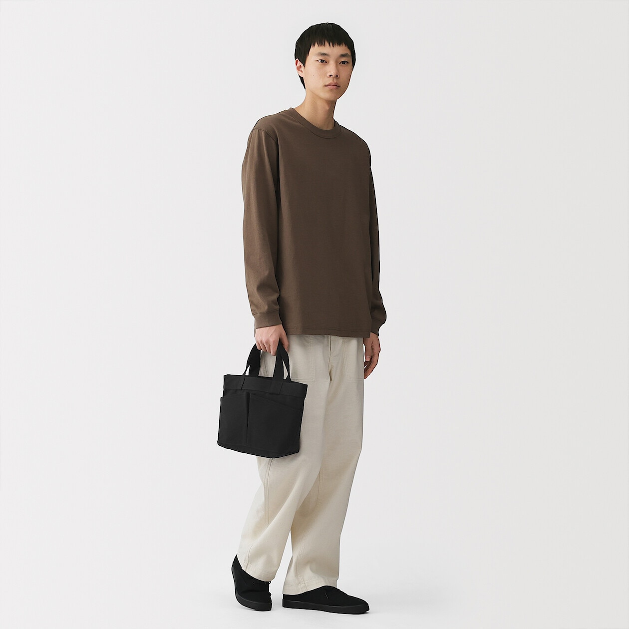 Torba tote bawełniana mini czarna