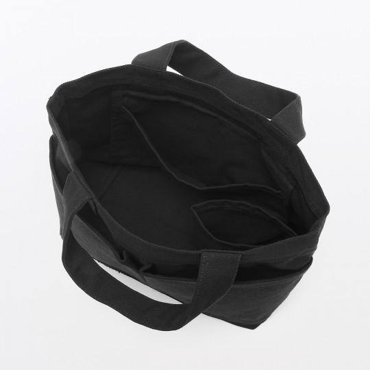 Torba tote bawełniana mini czarna