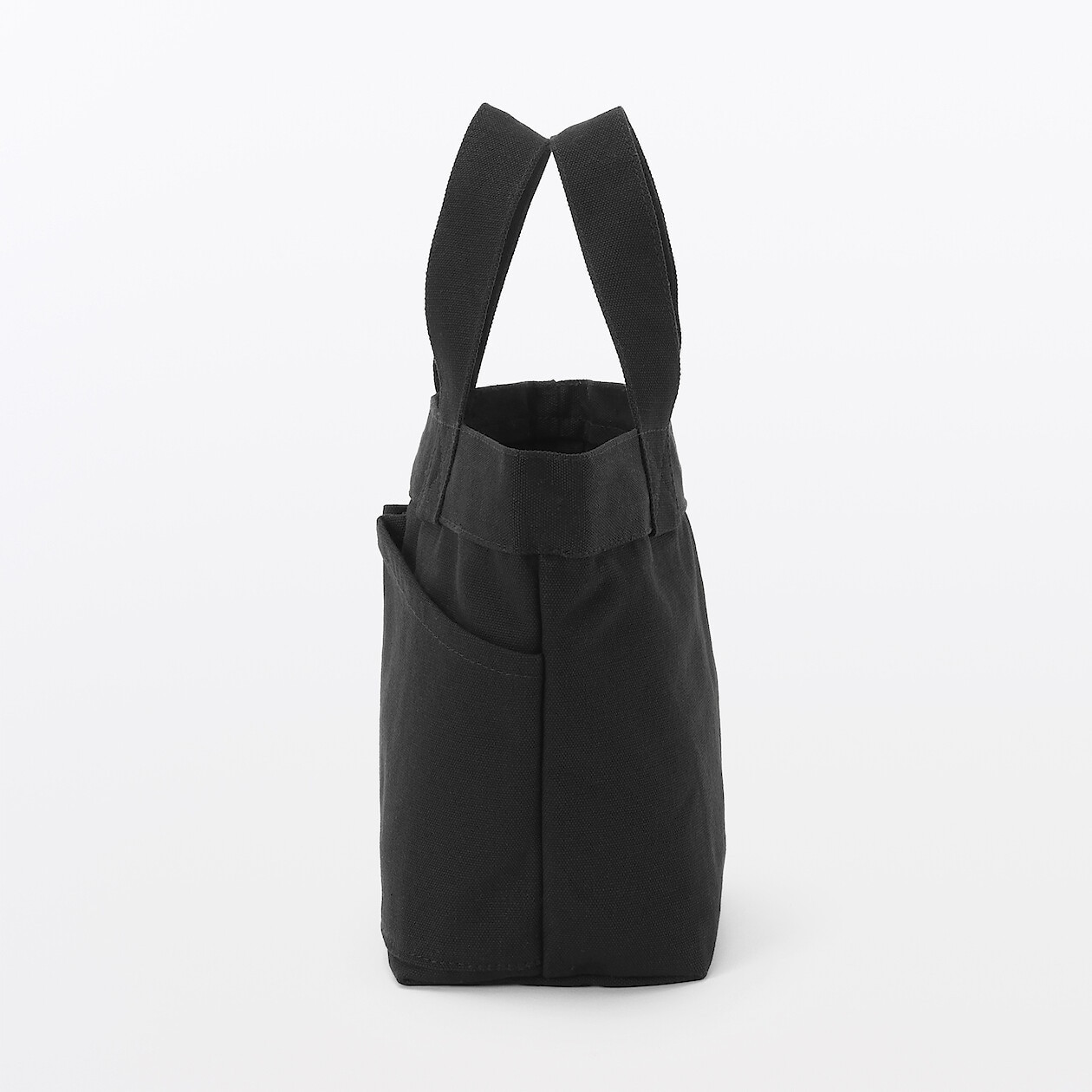 Torba tote bawełniana mini czarna