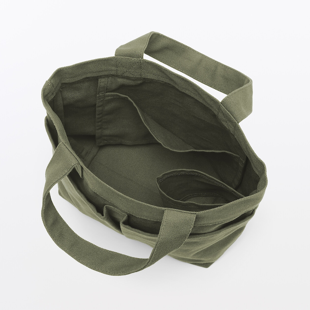 Torba tote bawełniana mini khaki