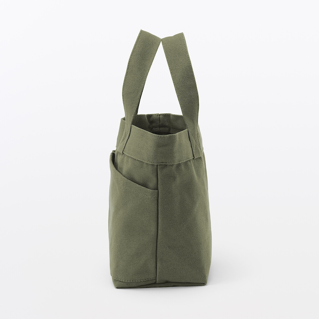 Torba tote bawełniana mini khaki