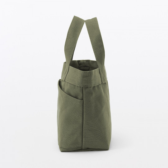 Torba tote bawełniana mini khaki