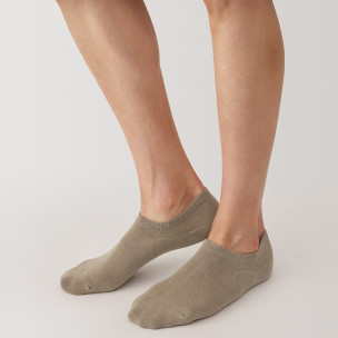 Skarpety niskie brązowe