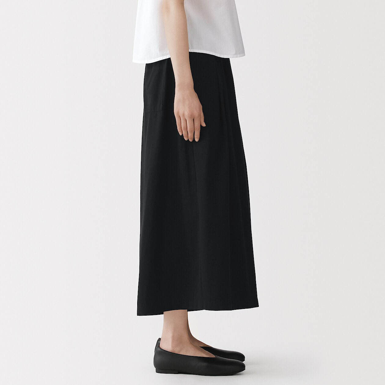 Spódnico-spodnie cool touch czarne