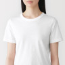 T-shirt strukturalny z jerseyu biały