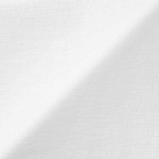 T-shirt strukturalny z jerseyu biały