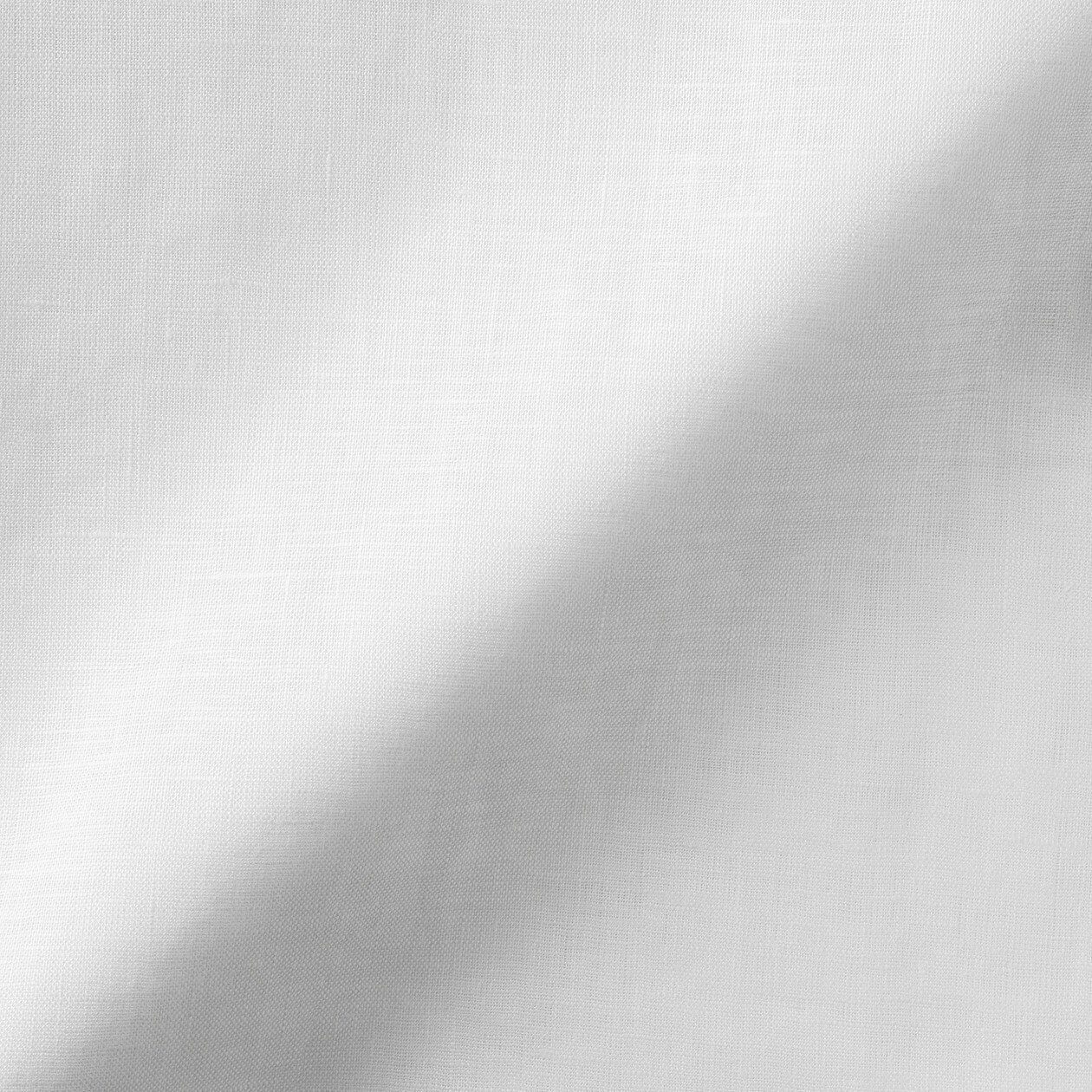 Koszula lniana ze stójką biała