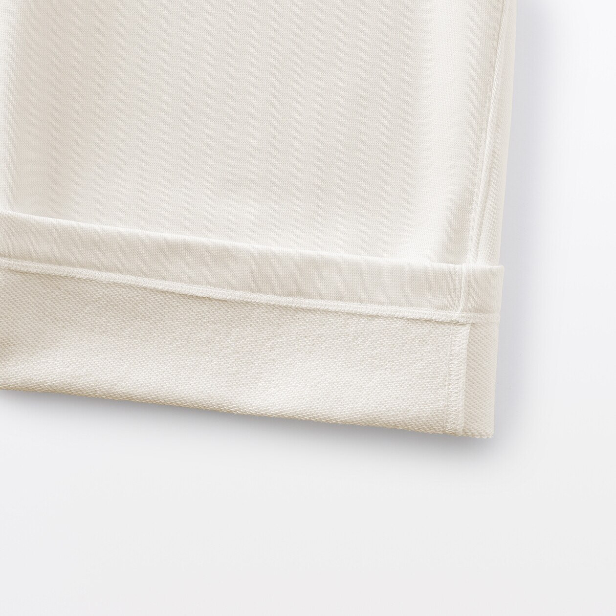 Spodnie rekreacyjne szerokie off white