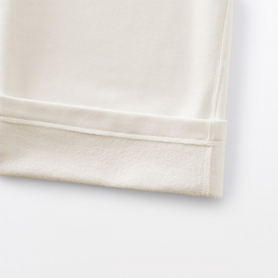 Spodnie rekreacyjne szerokie off white