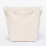 Torba tote bawełniana z długim paskiem natural