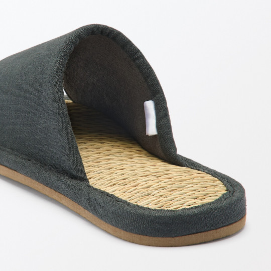 Kapcie igusa z odkrytymi palcami szare