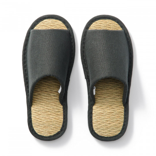 Kapcie igusa z odkrytymi palcami szare