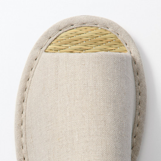 Kapcie igusa z odkrytymi palcami natural