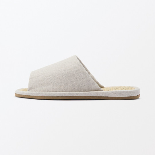 Kapcie igusa z odkrytymi palcami natural