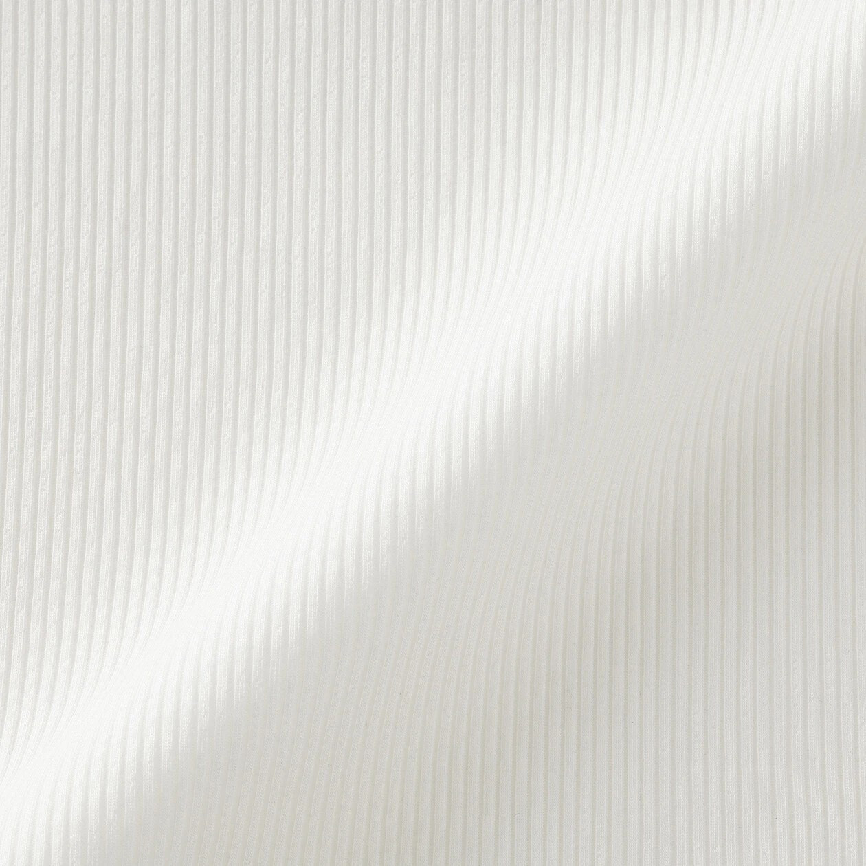 Top prążkowany bez rękawów off white