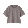 T-shirt szeroki cool touch grafitowy