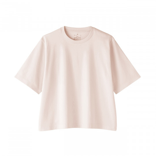 T-shirt szeroki cool touch różowy