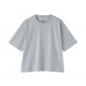 T-shirt szeroki cool touch niebieski