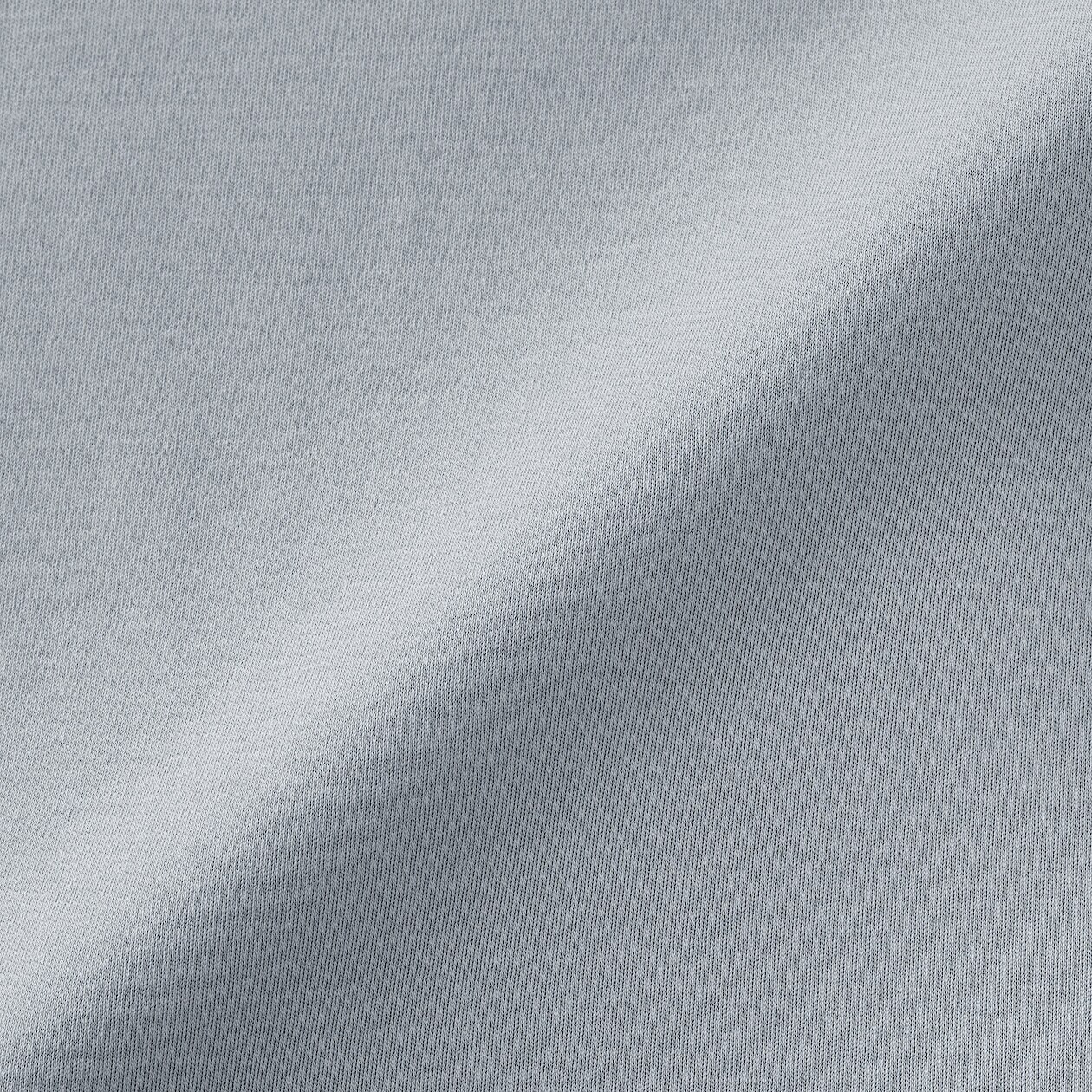 T-shirt szeroki cool touch niebieski