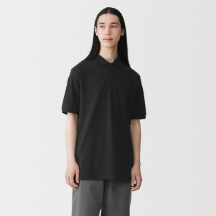 T-shirt polo czarny