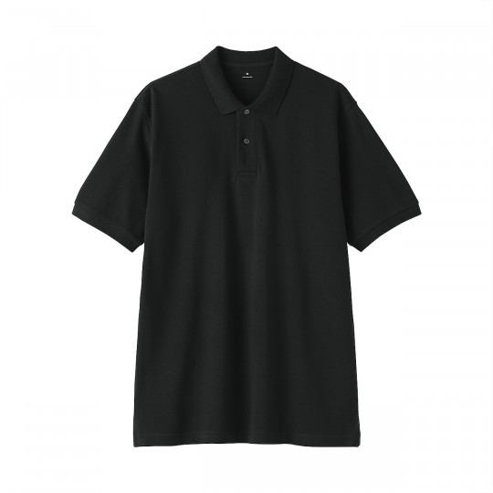 T-shirt polo czarny