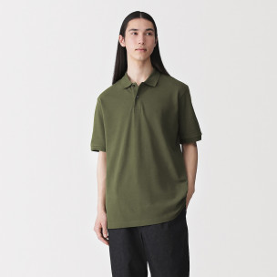 T-shirt polo khaki