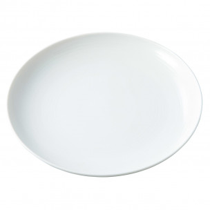 Talerz z porcelany Hakuji o średnicy 26cm